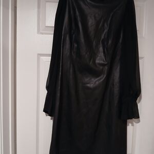 Calvin Klein Collection Black Long Sleeve Dress